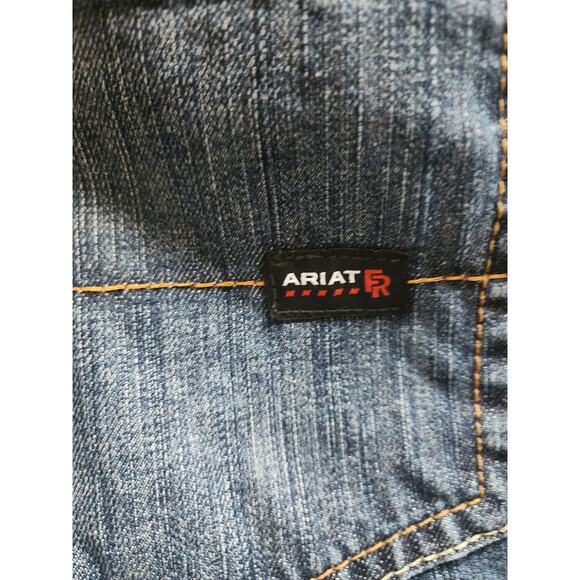 ARIAT FR M3 Loose Straight CAT 2 40x34 Men's Denim Jeans - Picture 2 of 12